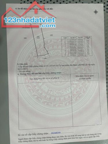 BÁN LÔ ĐẤT ĐẸP VUÔNG VỨT ĐƯỜNG NGUYỄN HỮU CẢNH PHƯỜNG 8 TP ĐÀ LẠT 🍓 - 1