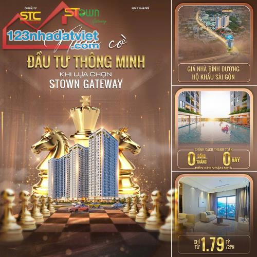 Căn hộ STown Gateway mặt tiền Quốc Lộ 13 – 63m2/2pn Giá 2,341Tỷ - 1