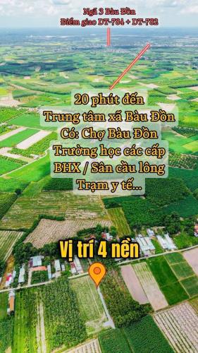 Hiệp Thạnh Gò Dầu . Bán đất DT 184m2 full thổ cư , Gần KCN - 4