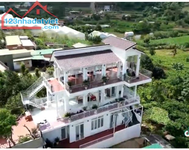 BÁN GẤP NHÀ VƯỜN GẦN ĐÀ LẠT - 4,5 tỷ - rộng 3656m2 - có 400m2 thổ cư - 2