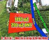 CHÍNH CHỦ NGỘP BANK – BÁN LỖ LÔ ĐẤT ĐẸP 1.893m² – CHỈ 6 TỶ 6