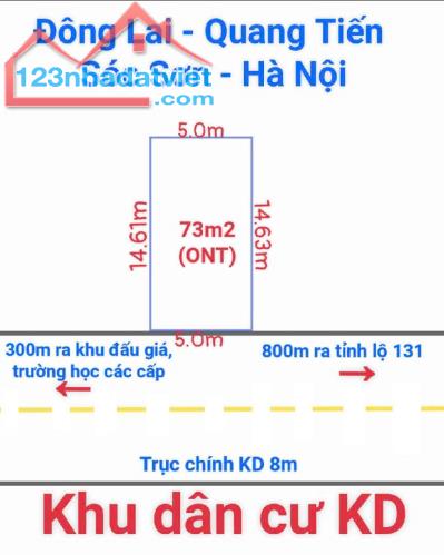 ĐẤT KINH DOANH khuôn thửa cực xinh-KINH DOANH MỌI MẶT HÀNG tại Đông Lai-Quang Tiến - 1