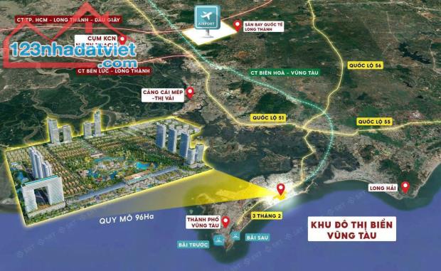Bán căn hộ Sun Blanca City Vũng Tàu, 32m², 3 tỷ - 1
