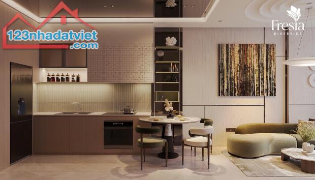 Cần bán căn hộ 2PN Fresia Riverside P. Tân Vạn Biên Hòa giá 1.56 tỷ/ căn hỗ trợ vay 75% - 5