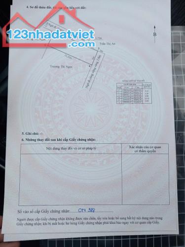 Chính chủ nhờ bán nhà Cam Lộ, Hùng Vương, Hồng Bàng, Hải Phòng giá 2,55 tỷ