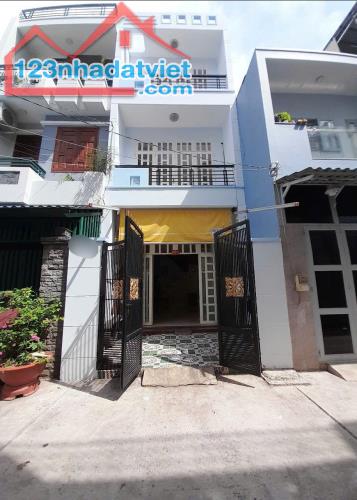 BÁN NHA 2  MẶT HẺM TRƯỚC SAU --LÊ VĂN QUỚI --64M2--3 TẦNG --HXH