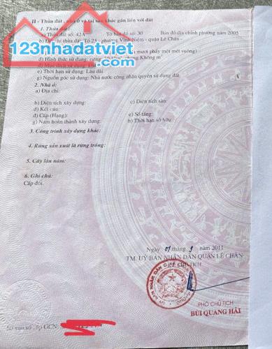 Bán nhà Thiên Lôi 4 tầng, đường 7m ô.tô đỗ vài chiếc, Giá 3.65 tỉ cực hiếm - 4