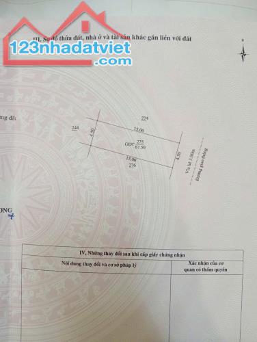 CẦN BÁN LÔ ĐẤT ĐẸP - KHU DÂN CƯ TÂN PHÚ HƯNG, PHƯỜNG TÂN HƯNG, TP. HẢI DƯƠNG. - 1