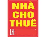 Cho thuê nhà mặt phố 2 tầng tại Tôn Đức Thắng