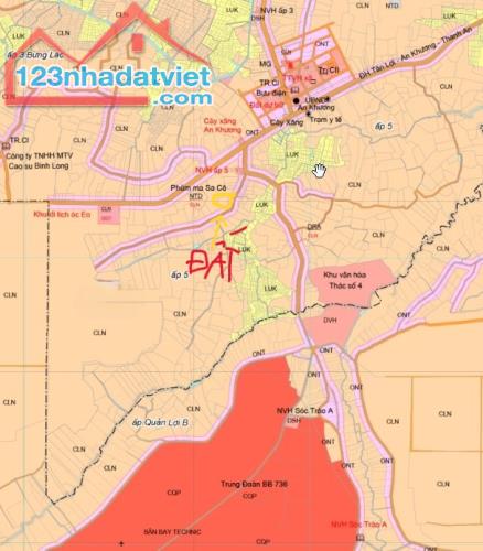 BÁN 2 SỔ 500M2 ĐẤT THỔ CƯ DÂN ĐÔNG, CÔNG TY, SÂN BAY, KDL KẾ BÊN ĐÚNG 239TR - 2