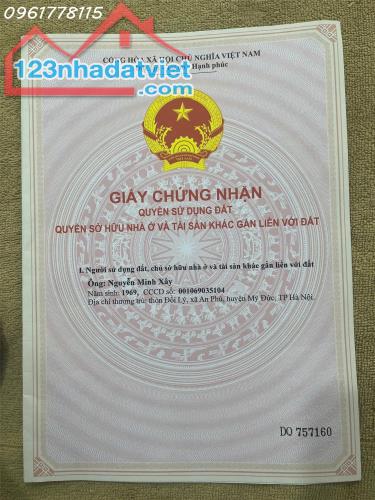 Chính chủ cần bán 99,4m2 đất xã An Phú, Mỹ Đức, Hà Nội, giá đầu tư - 4