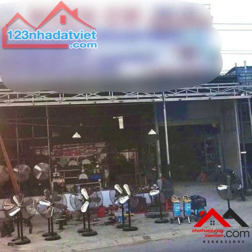 Cho thuê mặt bằng, xưởng sản xuất 850m² gần cây xăng Kim Hằng, Tân Uyên, BD. Giá rẻ. Liên - 1