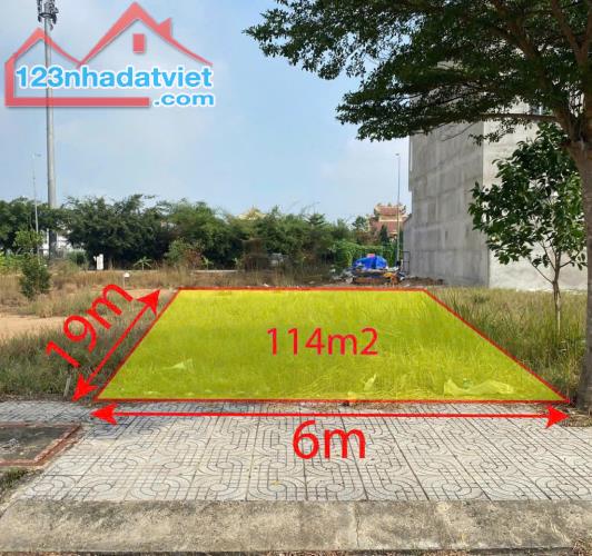 KDC Tên Lửa 2 - Bán lô mặt tiền (114m2) 6m x19m view sông An Hạ - Tỉnh Lộ 10