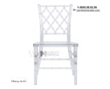 Ghế nhựa trong suốt ngoài trời Tiffany 2A-PC ở HCM Ghế nhập khẩu