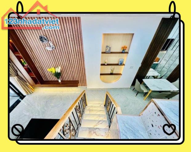 Nhỉnh 4tỷ, Xe hơi đậu cửa, DTSD 76m2, Nở hậu tài lộc, Thống Nhất, Gò Vấp, Gần Lottemart - 3