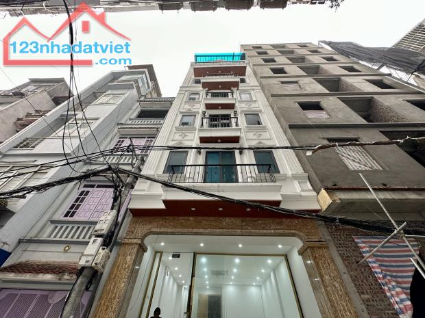 (Tin thật 100%) Bán tòa VP kết hợp CHDV 80m2 x 9T tại phố Đê La Thành - Kim Mã - Phân lô