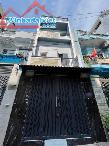 BÁN NHÀ LÊ VĂN QUỚI - NGÃ TƯ BỐN XÃ - BÌNH TÂN - 3 TẦNG BTCT - 60M2 - HẺM XE HƠI THÔNG -