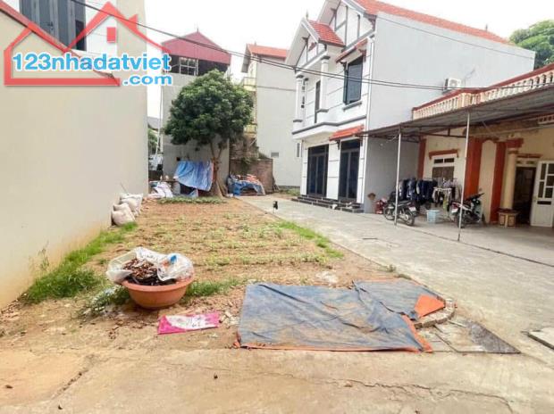 Bán 58m đất Lô góc full thổ cư Xã Tráng Việt,mặt tiền: 5.4m,ô tô đỗ cửa. - 1