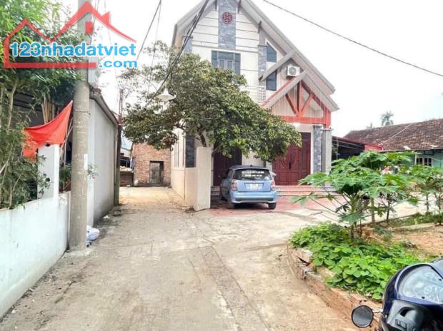 Bán 58m đất Lô góc full thổ cư Xã Tráng Việt,mặt tiền: 5.4m,ô tô đỗ cửa. - 3