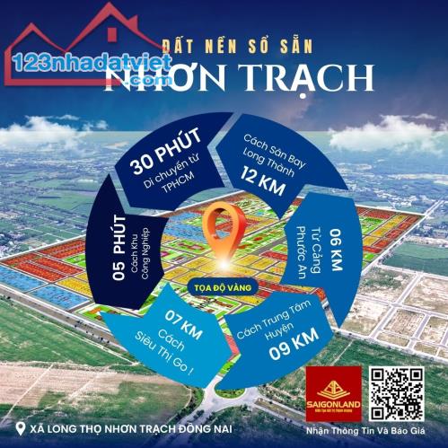 Cty Saigonland - Đầu tư đất nền  tại Nhơn Trạch với tài chính từ 2 đến 3 tỷ đồng - 3