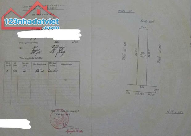 Đất tuyến 2 sát  ngã 3 Thiên Lôi - Trực Cát, đường nhựa 5m, Giá 55 tr/m - 3