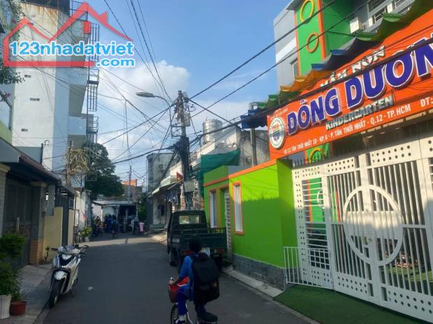[QUẬN 12] TÂN THỚI NHẤT 10 - SÁT TÂN BÌNH - HẺM XE HƠI TẬN NHÀ - 46M2 NỞ HẬU TÀI LỘC - KLG
