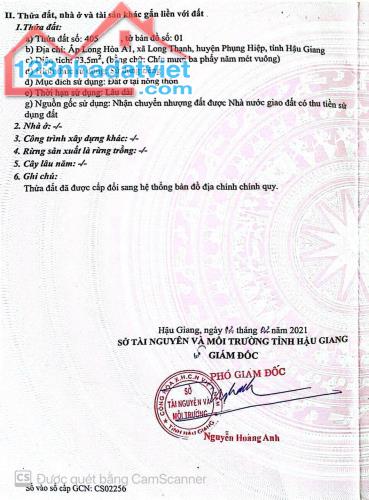 CHÍNH CHỦ CẦN BÁN GẤP Nền Thổ Cư Tại KDC Minh Trí, Phụng Hiệp, Hậu Giang
