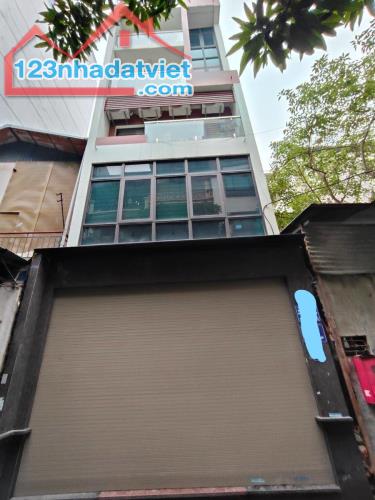 (THANG MÁY) Bán nhà mặt phố Hoa Bằng 75mx7T MT 5m oto tránh Kinh Doanh 26.5 tỷ sổ vuông CG