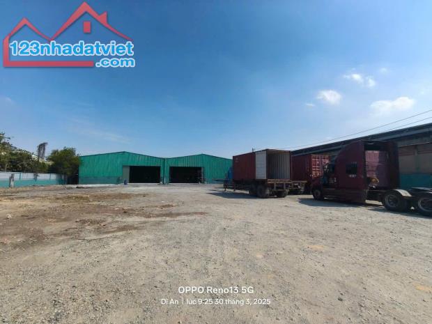 Cho thuê kho xưởng 5.000m² tại Dĩ An, Bình Dương – Giá chỉ 150 triệu/tháng, đường - 2