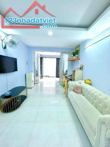 SÁT MẶT TIỀN NGUYỄN TƯ GIẢN - HẺM Ô TÔ - NGANG 4.8M - 5 TẦNG - 7 CHDV CHO THUÊ 25TR/THÁNG - 1