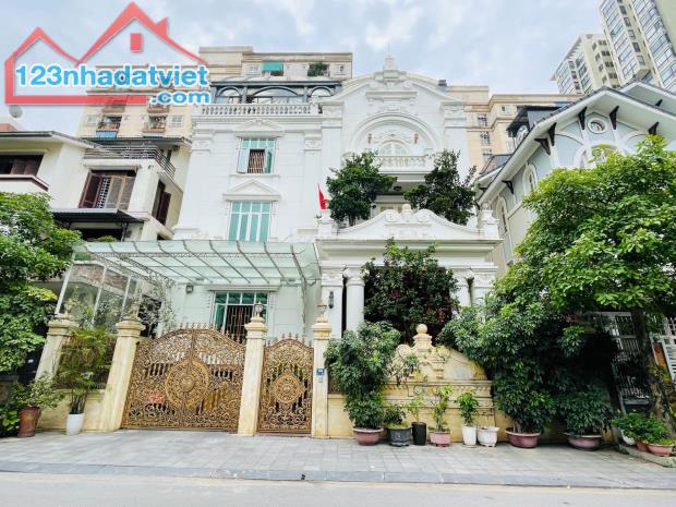 Độc nhất biệt thự bán đảo Linh Đàm có hồ điều hòa, DT 254m2, 10 phòng ngủ, giá chỉ 5x tỷ - 3