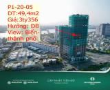 Bán gấp căn 1BR+ DT49,4m2 tầng 20 siêu thoáng - View biển Mỹ Khê