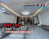 BÁN BIỆT THỰ LONG AN, THỊ TRẤN BẾN LỨC - 112 M2 - 2 TẦNG - TRẦN ANH RIVERSIDE
