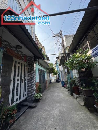 TT QUẬN 12 GIÁP GV,TB - NHÀ MỚI Ở NGAY - 33M2 (4x8) 2 TẦNG 2PN - HẺM XE HƠI SÁT NHÀ - 1