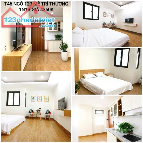Nhượng lại phòng gấp 1N1B ngõ 120 Mễ Trì Thượng full đồ ở luôn ạ - Quận Nam Từ Liêm, HN - 4