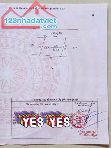 CẦN BÁN ĐẤT QUY HOẠCH KHU DÂN CƯ – HUYỆN EA KAR, ĐẮK LẮK - 1
