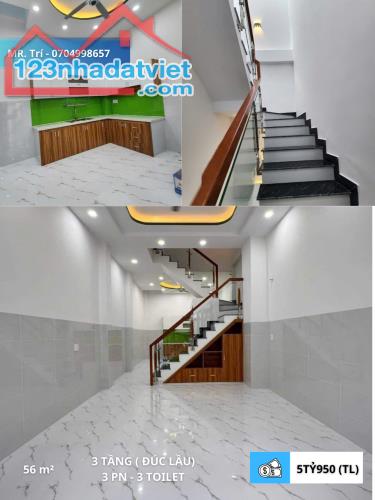 Chính chủ gửi bán nhà mặt phố Số 8B Bình Tân- 56m2 – SHR, hoàn công đầy đủ - 1