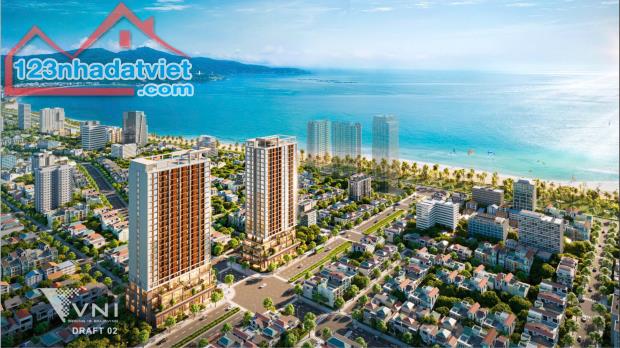 Căn hộ đường Vương Thừa Vũ cách biển Mỹ Khê 300m- 59m2, giá dự kiến 3.75 tỷ/1PN+1 - 2