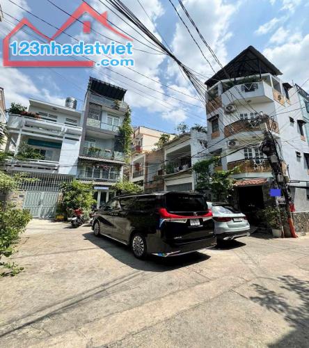 Bán nhà hẻm 10m, Nguyễn Kiệm, P3, Phú Nhuận, 44m2, 4 tầng. ngang 4,9m - 4