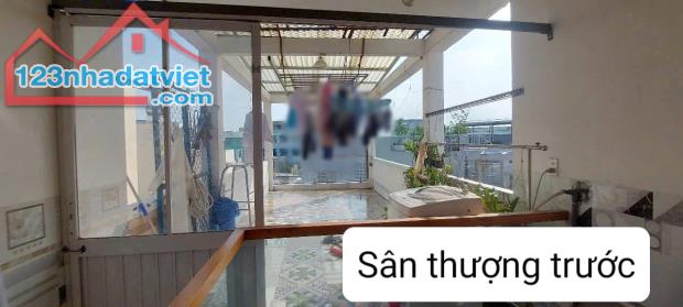 Nhà mới 4 tầng hẻm thông sát đường Cao Xuân Dục P12Q8. 6 tỷ - 2