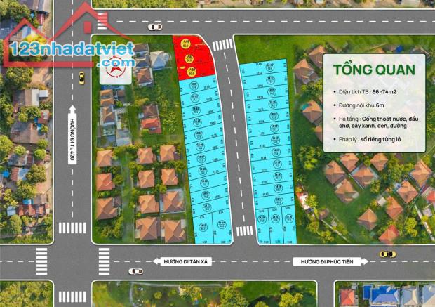 🏡 BÁN ĐẤT LIỀN KỀ ĐỒI SEN – 71.5M² – ĐƯỜNG THÔNG, KHU PHÂN LÔ ĐẸP