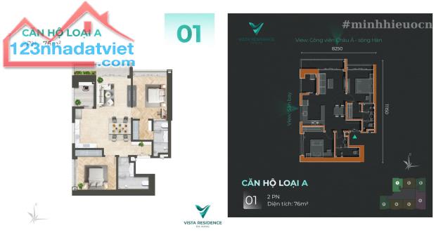 🔥 SIÊU PHẨM LÔ GÓC VIEW SÔNG HÀN – CHỈ TỪ 55 TRIỆU/M² - 2