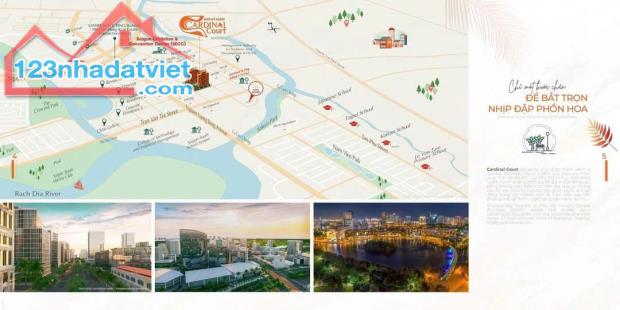 DUY NHẤT 1 CĂN SHOP TẦNG TRỆT SỞ HỮU LÂU DÀI TẠI DỰ ÁN CARDINAL COURT PHÚ MỸ HƯNG MỞ BÁN - 2