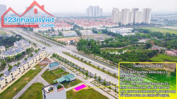 Lô góc siêu đẳng cấp mặt đường Vành Đai 3.5, giá đầu tư - 1