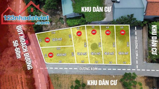 cc cần bán DT 48,8m đất tại tân tiến CM giá 1,3x ty ô tô đỗ cửa - 1
