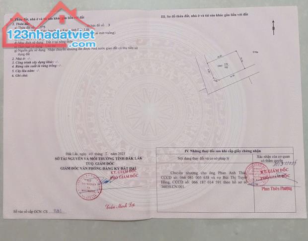 BÁN NHANH LÔ GÓC 2 MẶT TIỀN – XÃ EA TIÊU, HUYỆN CƯ KUIN - 3