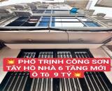 Hiếm- Phố Trịnh Công Sơn- 6 tầng mới- Gần Lotte- Công viên nước- 9 tỷ