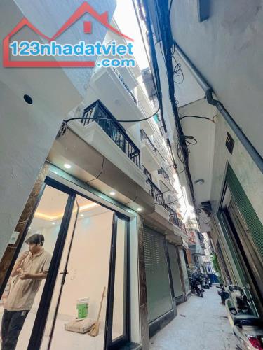 NHÀ ĐẸP HOÀNG MAI MỚI TINH - THANG MÁY DT 34m2 5 tầng MT 3.2m Giá 7.6 tỷ - 3