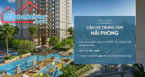 GEM PARK HẢI PHÒNG – ĐẦU TƯ CĂN HỘ CHO THUÊ “CHUẨN HÀN” TẠI MIỀN BẮC . Chỉ từ 600 triệu - 3