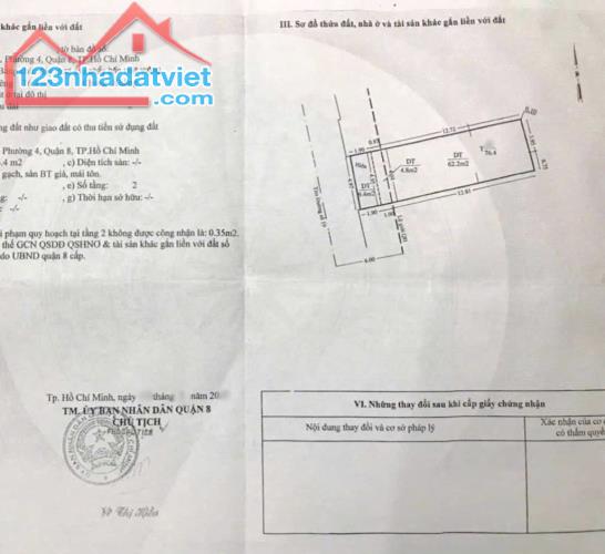 Nhà ngang 5m – xây tự do, tiện ích ngập tràn, hiếm có khó tìm! Trung Tâm Phường 4 Quận 8 - 1